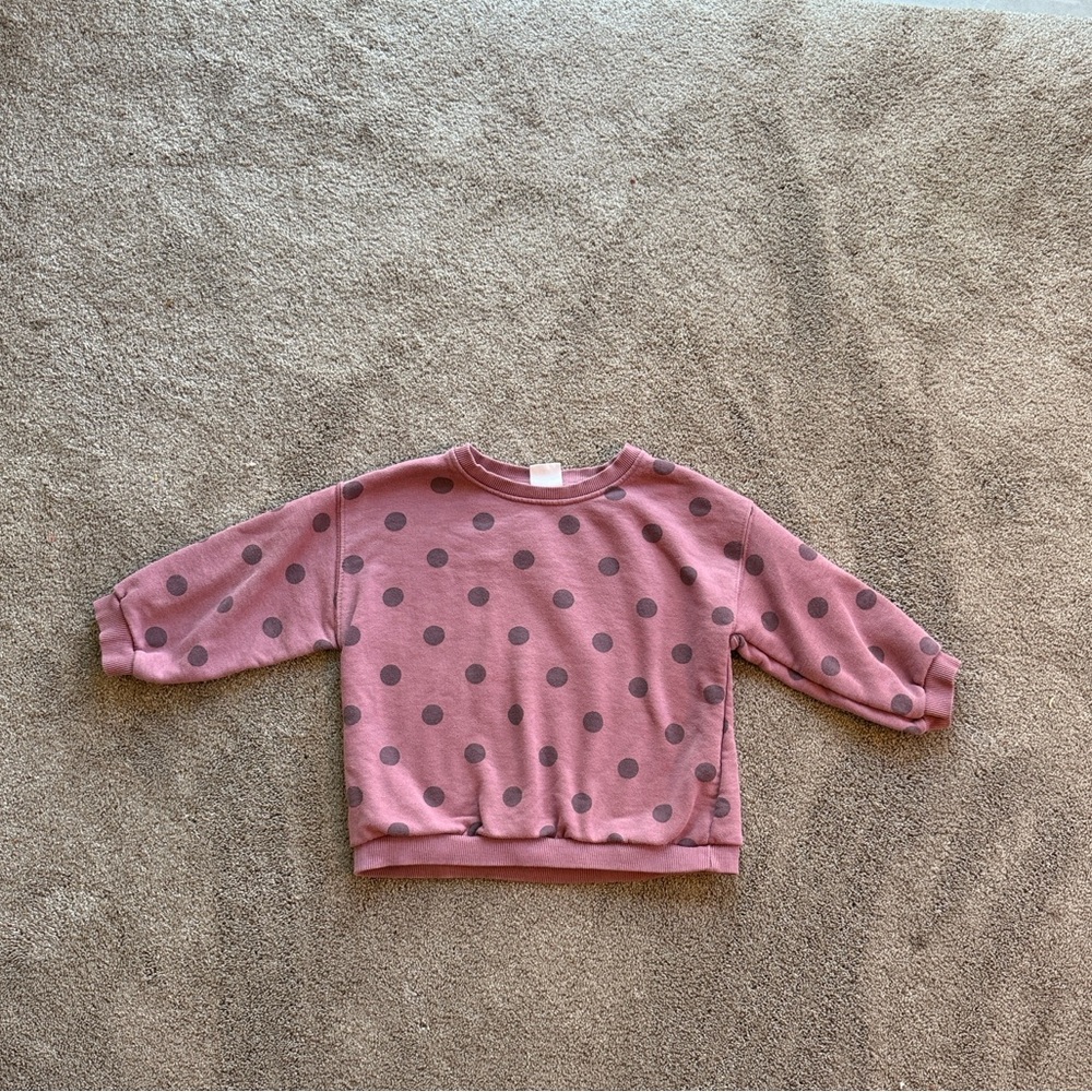 Zara Mauve Knit Sweater